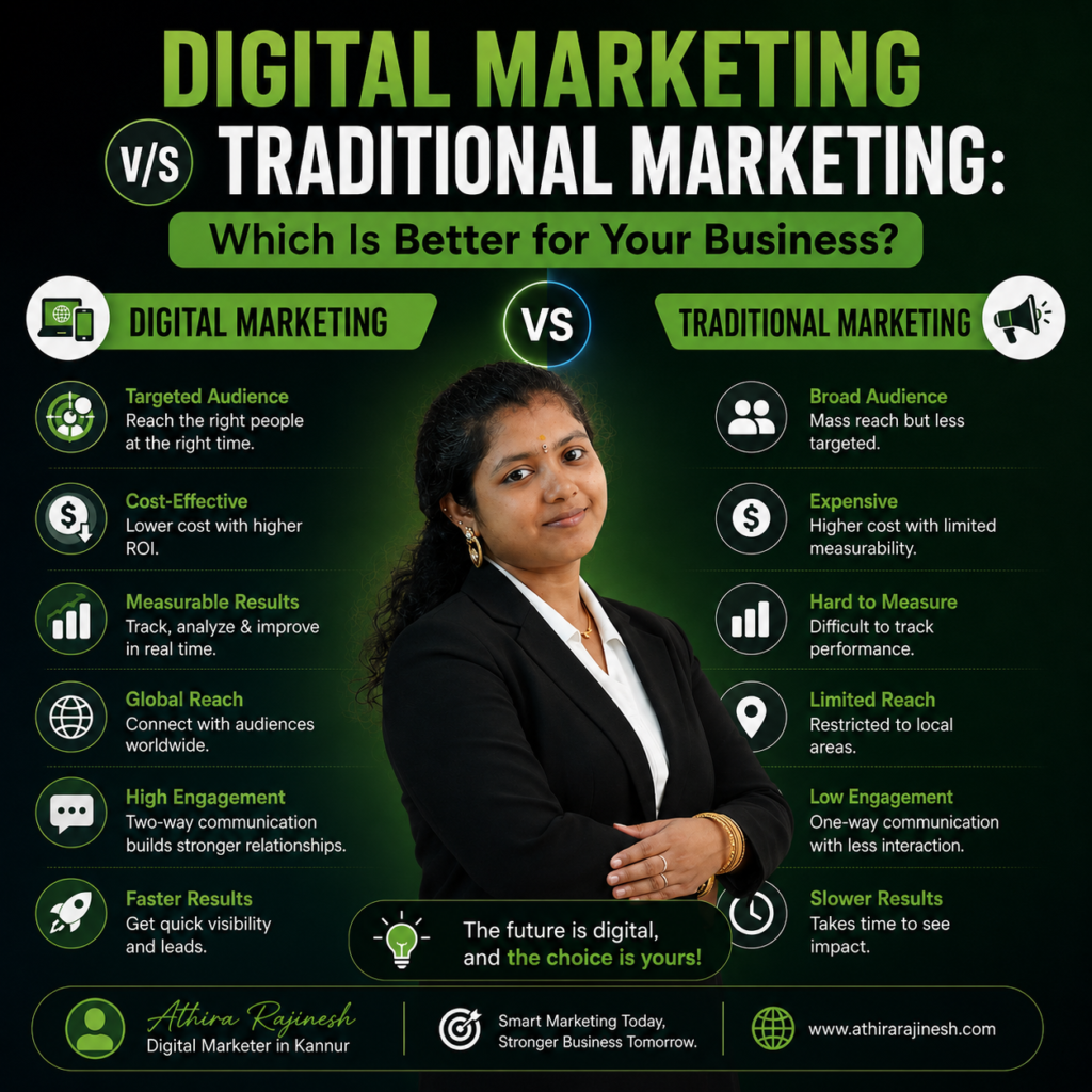 Digital Marketing vs Traditional Marketing
