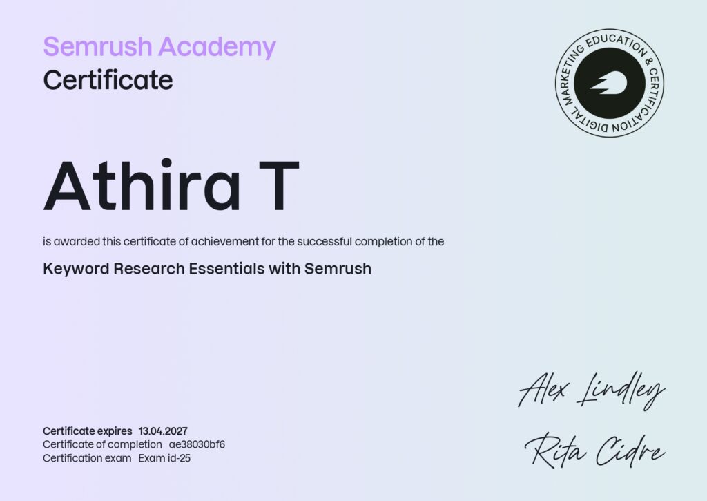 keyword-research-essentials-with-semrush-athira-rajinesh