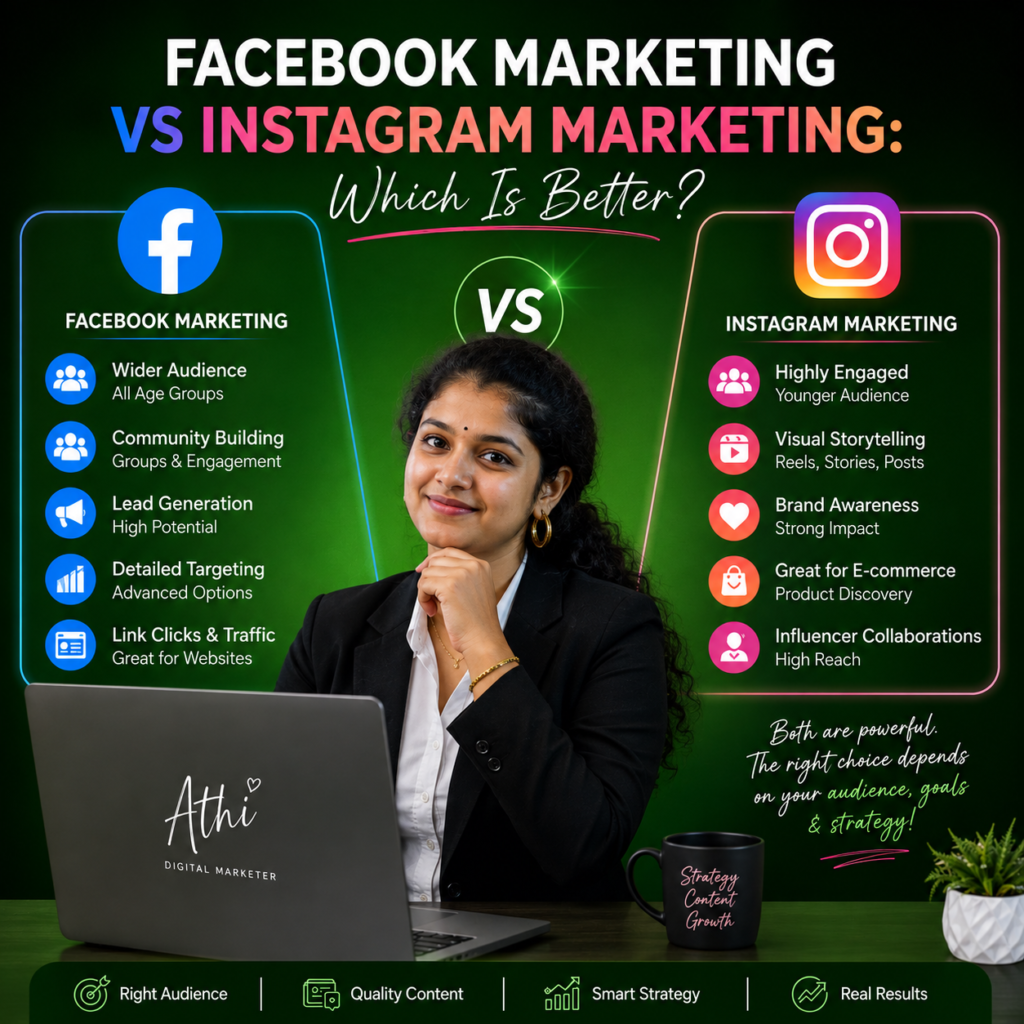 Facebook Marketing vs Instagram Marketing: Which Is Better?